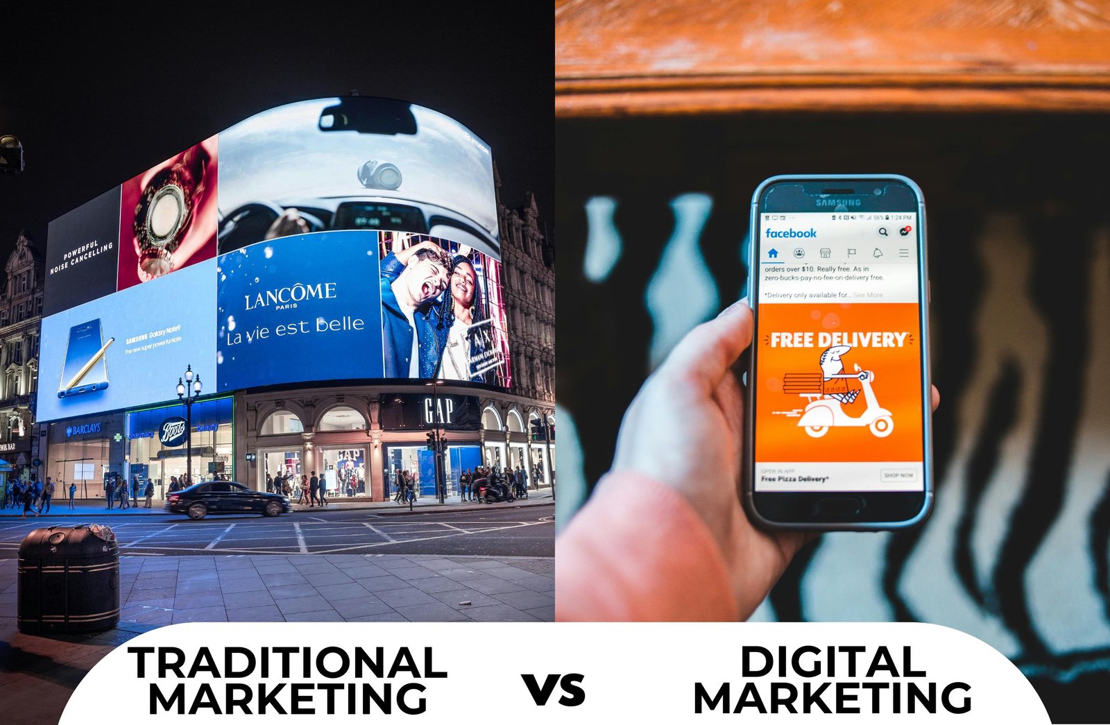 Digital Marketing vs. Traditional Marketing: What’s the Difference?