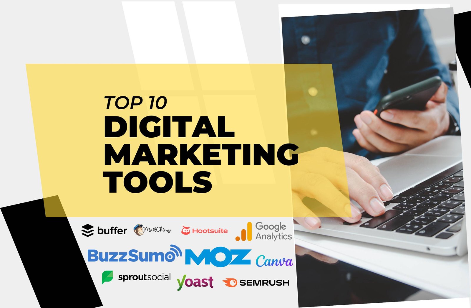 Digital Marketing Tools - Feature image